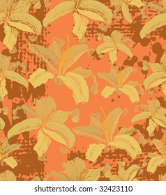 Seamless floral background
