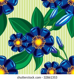 Seamless floral background