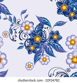 Seamless floral background
