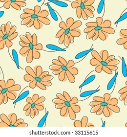 seamless floral background