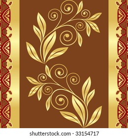 Seamless floral background
