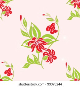 Seamless floral background