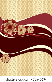 Seamless floral background