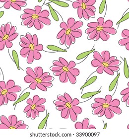 seamless floral background