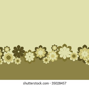 Seamless floral background
