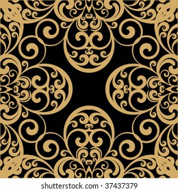 Seamless floral background