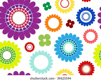 seamless floral background
