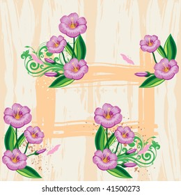 Seamless floral background