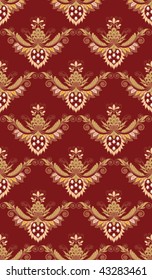 Seamless floral background
