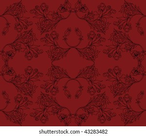 Seamless floral background