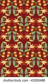 Seamless floral background