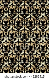 Seamless floral background