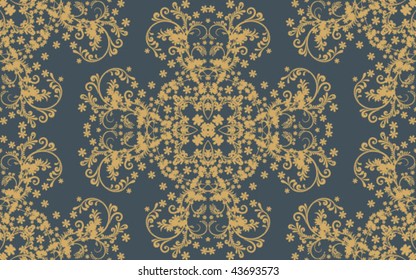Seamless floral background