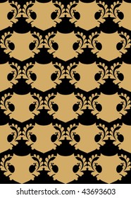 Seamless floral background