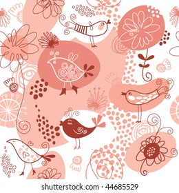  seamless floral background