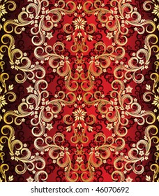 Seamless floral background