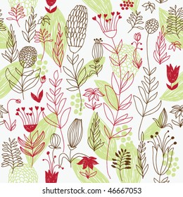 seamless floral background