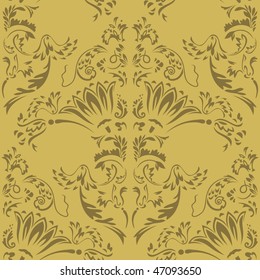 Seamless floral background