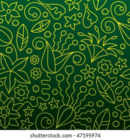 Seamless Floral Background