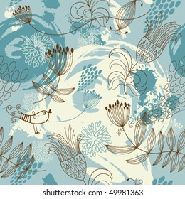 fondo floral transparente