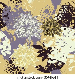 seamless floral background
