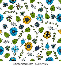 Seamless floral background