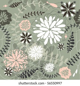 seamless floral background