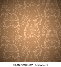  Seamless floral background