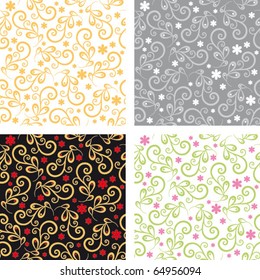 seamless floral background