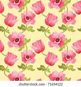 Fondo floral sin inconvenientes