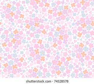 seamless  floral background