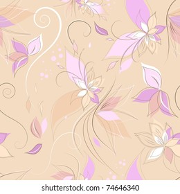 seamless floral background