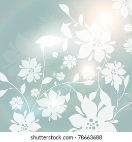 Seamless floral background