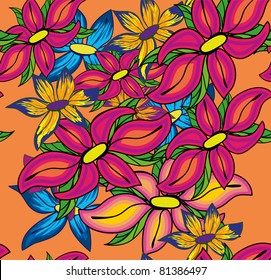 seamless floral background