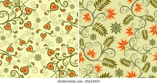 seamless floral background