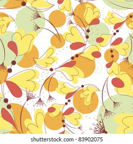 seamless floral background