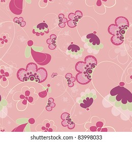seamless floral background
