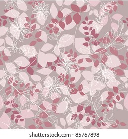 Seamless floral  background