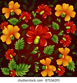 seamless floral background