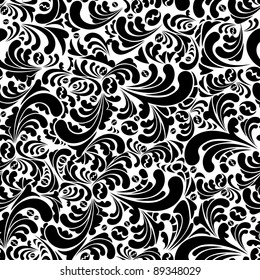 Seamless floral background