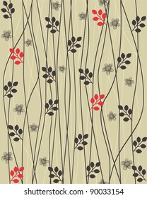 seamless floral background
