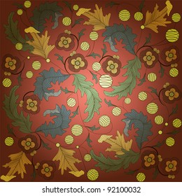 seamless floral background