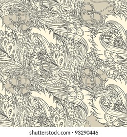 Seamless floral background