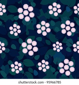 Seamless floral background
