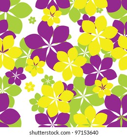 Seamless floral background