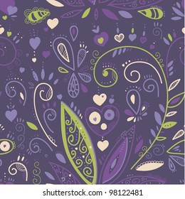 seamless floral background