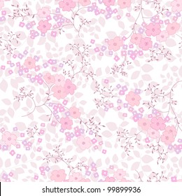 seamless floral background