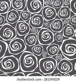 seamless floral background. abstract rose. vector illustration
