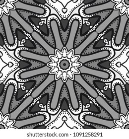 Seamless floral background. decorative texture for wallpaper, invitation. Vector illustration.