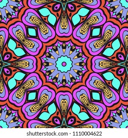 Seamless floral background. decorative texture for wallpaper, invitation. Vector illustration.